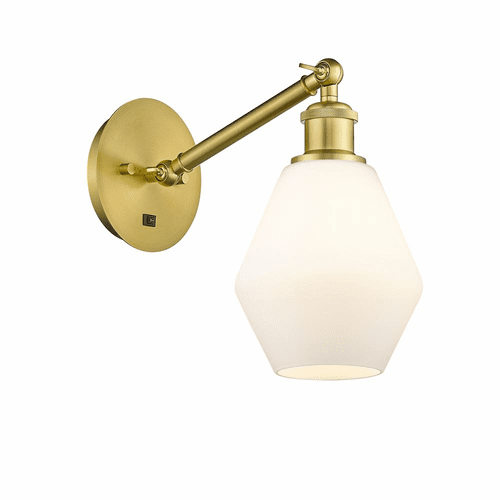 Innovations Cindyrella LED Wall Sconce - Satin Gold - 317-1W-SG-G651-6-LED
