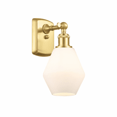 Innovations Cindyrella LED Wall Sconce - Satin Gold - 516-1W-SG-G651-6-LED