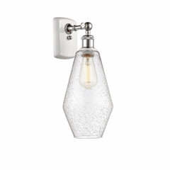 Innovations Cindyrella LED Wall Sconce - White and Chrome - 516-1W-WPC-G654-7-LED Innovations Cindyrella LED Wall Sconce - White and Chrome - 516-1W-WPC-G654-7-LED
