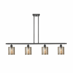 Innovations Cobbleskill 3 Light Island Light - Matte Black - 516-4I-BK-G116