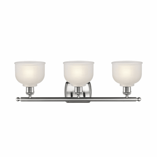 Innovations Dayton 3-LT Bath Vanity - Brushed Satin Nickel - 516-3W-SN-G411