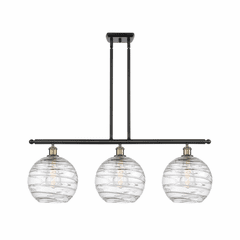 Innovations Deco Swirl 3-LT 36" Island Light - Black Antique Brass - 516-3I-BAB-G1213-10 Innovations Deco Swirl 3-LT 36" Island Light - Black Antique Brass - 516-3I-BAB-G1213-10