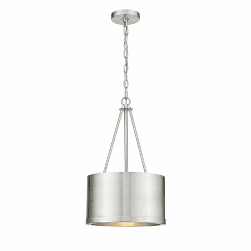 Innovations Eclipse 1-LT Mini Pendant - Brushed Nickel - 383-1S-SN-M383-12-SN