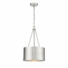 Innovations Eclipse LED Mini Pendant - Brushed Nickel - 383-1S-SN-M383-12-SN-LED
