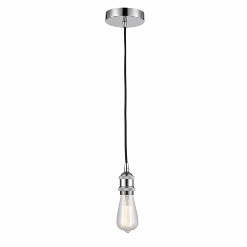 Innovations Edison 1-LT 9" Mini Pendant - Polished Chrome - 616-1P-PC