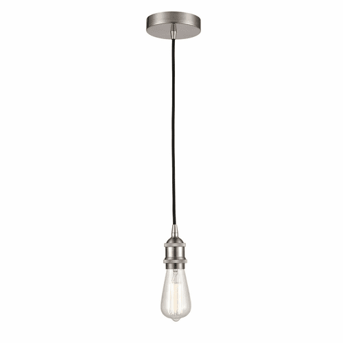 Innovations Edison 1-LT 9" Mini Pendant - Satin Nickel - 616-1P-SN