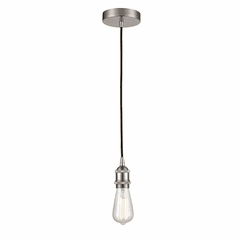 Innovations Edison 1-LT 9" Mini Pendant - Satin Nickel - 616-1P-SN