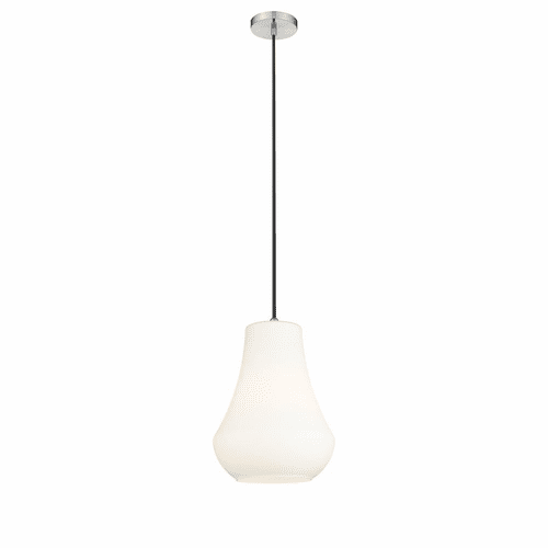 Innovations Fairfield 1-LT 11.75" LED Mini Pendant - Brushed Satin Nickel - 491-1P-SN-G571-12-LED