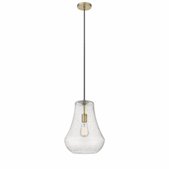Innovations Fairfield 1-LT 11.75" Mini Pendant - Brushed Brass - 491-1P-BB-G574-12