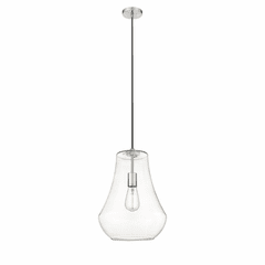 Innovations Fairfield 1-LT 11.75" Mini Pendant - Brushed Satin Nickel - 491-1P-SN-G572-12