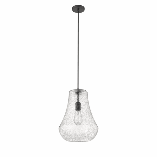 Innovations Fairfield 1-LT 11.75" Mini Pendant - Matte Black - 491-1P-BK-G574-12