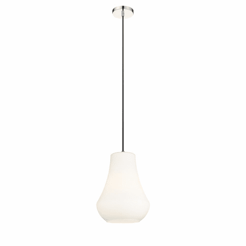 Innovations Fairfield 1-LT 11.75" Mini Pendant - Polished Nickel - 491-1P-PN-G571-12