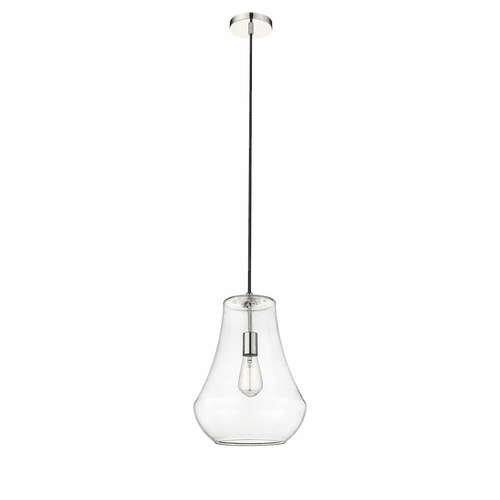 Innovations Fairfield 1-LT 11.75" Mini Pendant - Polished Nickel - 491-1P-PN-G572-12