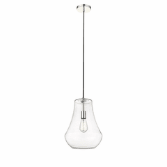 Innovations Fairfield 1-LT 11.75" Mini Pendant - Polished Nickel - 491-1P-PN-G572-12