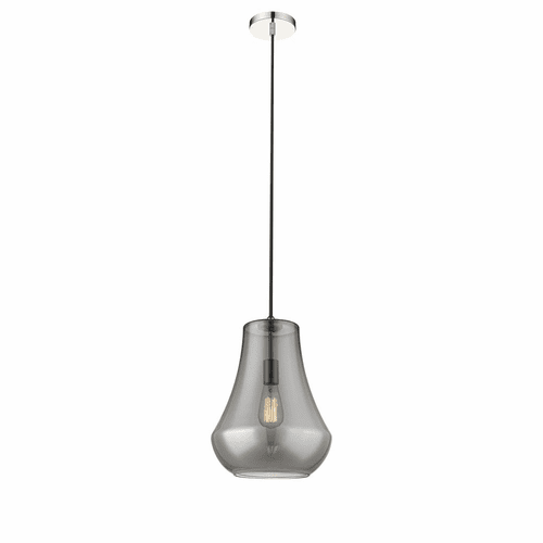 Innovations Fairfield 1-LT 11.75" Mini Pendant - Polished Nickel - 491-1P-PN-G573-12
