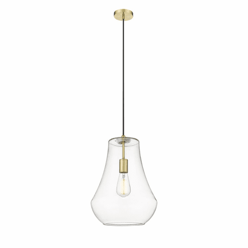 Innovations Fairfield 1-LT 11.75" Mini Pendant - Satin Gold - 491-1P-SG-G572-12