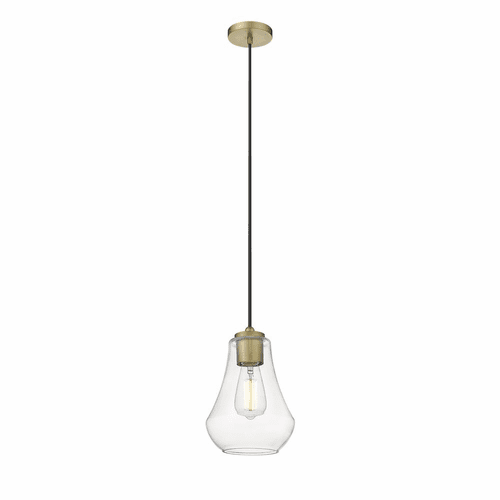 Innovations Fairfield 1-LT 7" LED Mini Pendant - Brushed Brass - 490-1P-BB-G572-7-LED