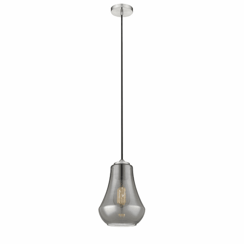 Innovations Fairfield 1-LT 7" LED Mini Pendant - Brushed Satin Nickel - 490-1P-SN-G573-7-LED