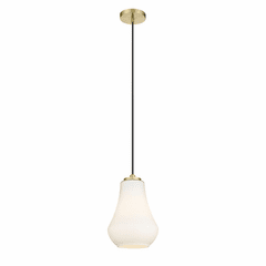 Innovations Fairfield 1-LT 7" LED Mini Pendant - Satin Gold - 490-1P-SG-G571-7-LED