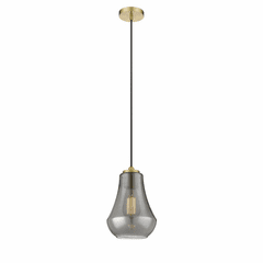 Innovations Fairfield 1-LT 7" LED Mini Pendant - Satin Gold - 490-1P-SG-G573-7-LED