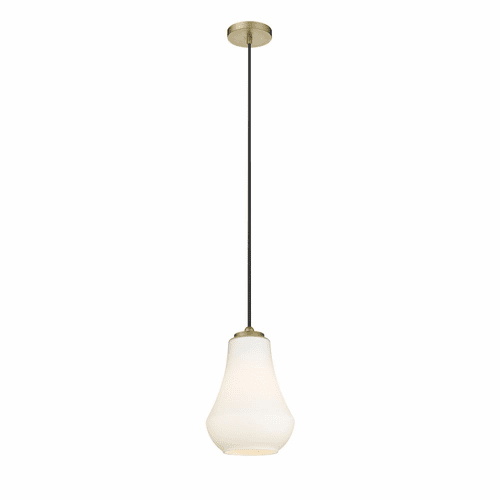 Innovations Fairfield 1-LT 7" Mini Pendant - Brushed Brass - 490-1P-BB-G571-7