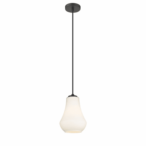 Innovations Fairfield 1-LT 7" Mini Pendant - Matte Black - 490-1P-BK-G571-7