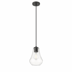 Innovations Fairfield 1-LT 7" Mini Pendant - Matte Black - 490-1P-BK-G572-7