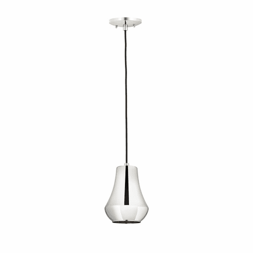Innovations Hartford 1-LT 7" LED Mini Pendant - Polished Nickel - 654-1P-PN-7-LED