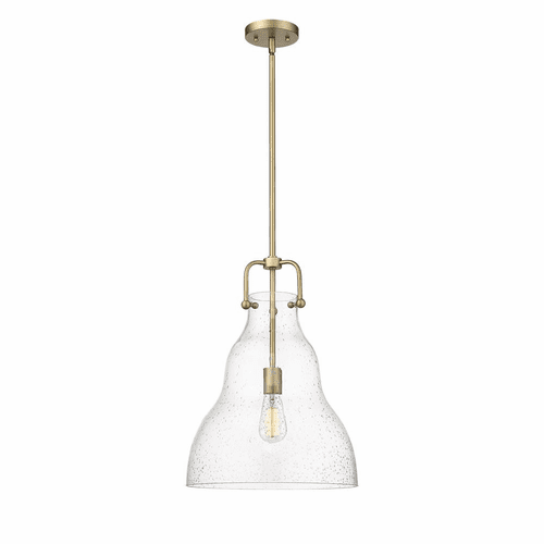 Innovations Haverhill 1-LT 14" LED Pendant - Brushed Brass - 494-1S-BB-G594-14-LED