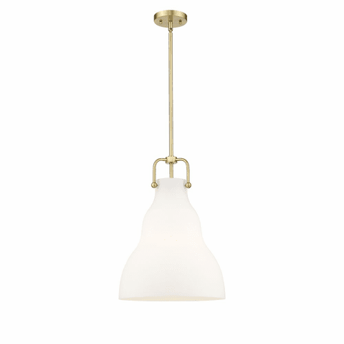 Innovations Haverhill 1-LT 14" LED Pendant - Satin Gold - 494-1S-SG-G591-14-LED