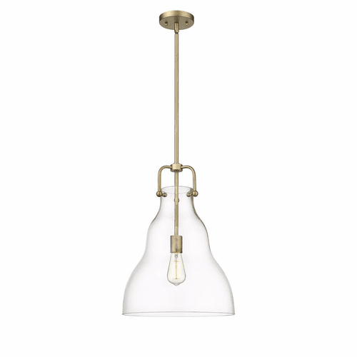 Innovations Haverhill 1-LT 14" Pendant - Brushed Brass - 494-1S-BB-G592-14