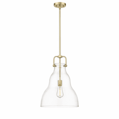 Innovations Haverhill 1-LT 14" Pendant - Satin Gold - 494-1S-SG-G592-14