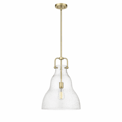 Innovations Haverhill 1-LT 14" Pendant - Satin Gold - 494-1S-SG-G594-14