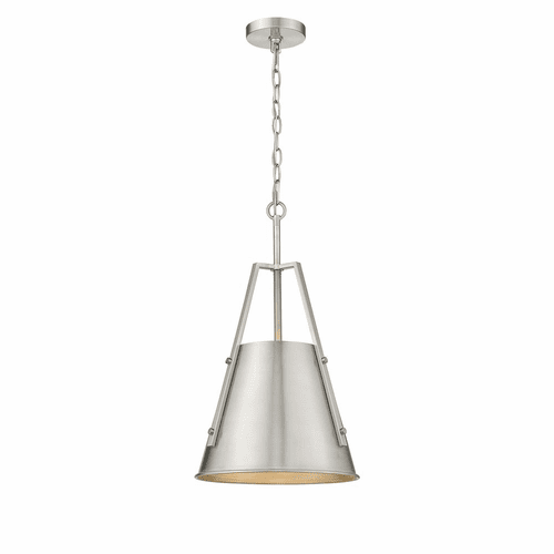 Innovations Luxor LED Mini Pendant - Brushed Nickel - 382-1S-SN-M382-12-SN-LED