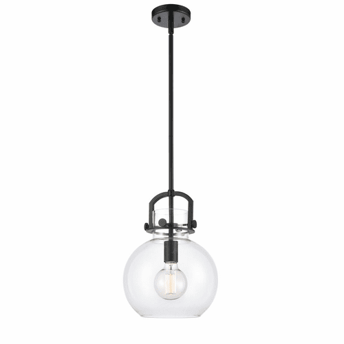 Innovations Newton Sphere Mini Pendant - Matte Black - 410-1S-BK-10CL