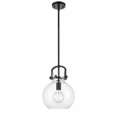 Innovations Newton Sphere Mini Pendant - Matte Black - 410-1S-BK-10CL
