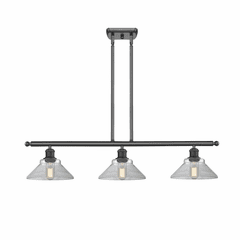 Innovations Orwell 3 Light Island Light - Matte Black - 516-3I-BK-G132 Innovations Orwell 3 Light Island Light - Matte Black - 516-3I-BK-G132