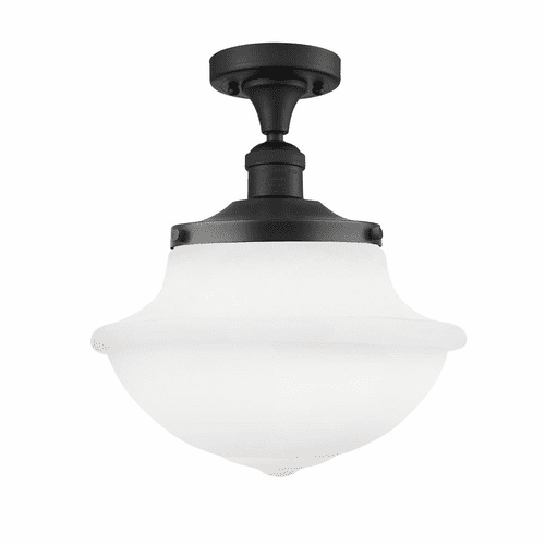 Innovations Oxford Semi-Flush Mount - Oil Rubbed Bronze - 517-1CH-OB-G541