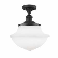 Innovations Oxford Semi-Flush Mount - Oil Rubbed Bronze - 517-1CH-OB-G541