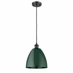Innovations Plymouth Dome 1-LT Mini Pendant - Oil Rubbed Bronze - 516-1P-OB-MBD-9-GR