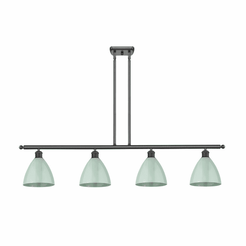 Innovations Plymouth Dome 4-LT Island Light - Oil Rubbed Bronze - 516-4I-OB-MBD-75-SF