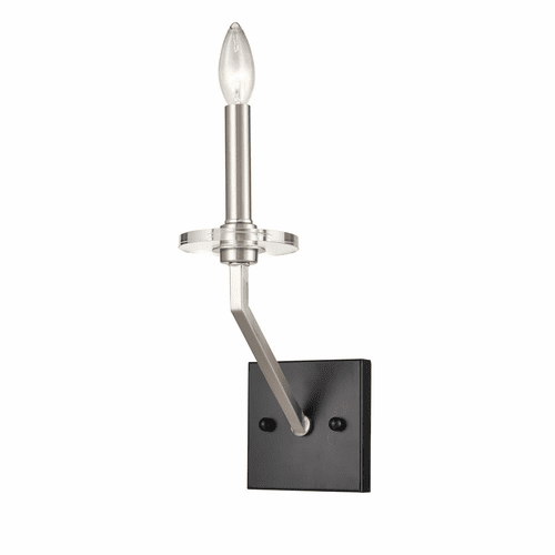 Innovations Raleigh 1-LT Wall Sconce - Black Satin Nickel - 331-1W-BSN