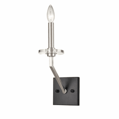 Innovations Raleigh LED Wall Sconce - Black Satin Nickel - 331-1W-BSN-BB-C35-LED
