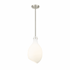 Innovations Salem 1-LT 8.5" LED Mini Pendant - Brushed Satin Nickel - 493-1S-SN-G551-9-LED