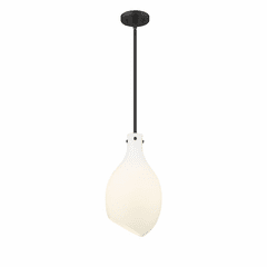 Innovations Salem 1-LT 8.5" LED Mini Pendant - Matte Black - 493-1S-BK-G551-9-LED