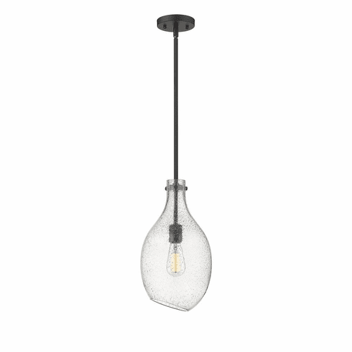 Innovations Salem 1-LT 8.5" LED Mini Pendant - Matte Black - 493-1S-BK-G554-9-LED