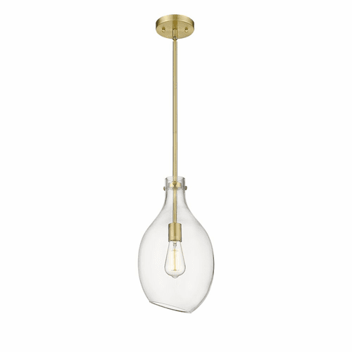 Innovations Salem 1-LT 8.5" LED Mini Pendant - Satin Gold - 493-1S-SG-G552-9-LED