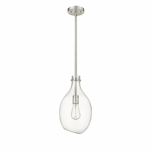 Innovations Salem 1-LT 8.5" Mini Pendant - Brushed Satin Nickel - 493-1S-SN-G552-9