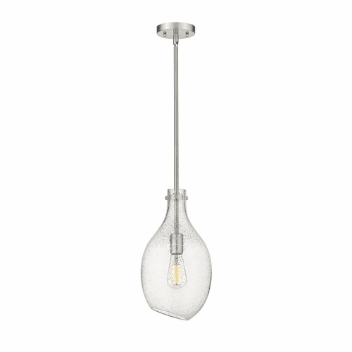 Innovations Salem 1-LT 8.5" Mini Pendant - Brushed Satin Nickel - 493-1S-SN-G554-9