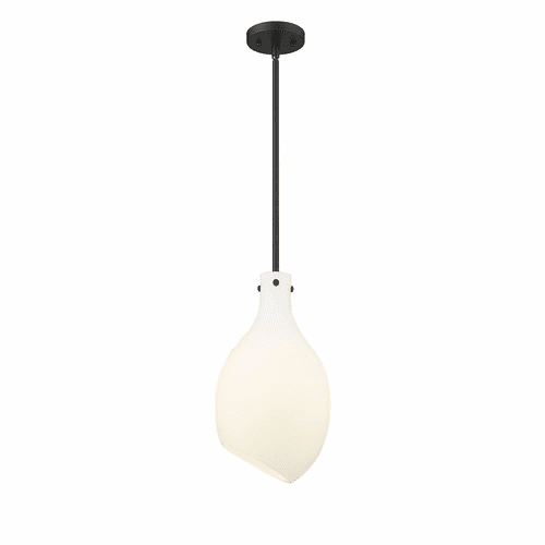 Innovations Salem 1-LT 8.5" Mini Pendant - Matte Black - 493-1S-BK-G551-9